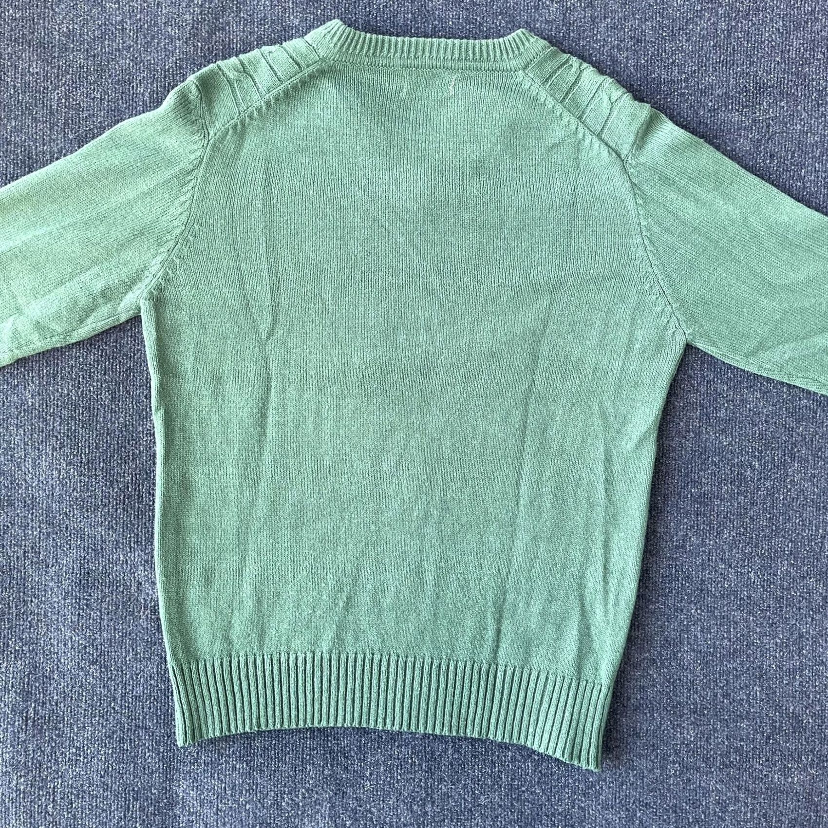 Vintage VINTAGE Medalist Sweater Mens M Green Cable-Knit Acrylic Pullover Korea 90s Mens Size US M / EU 48-50 / 2 - 3 Thumbnail