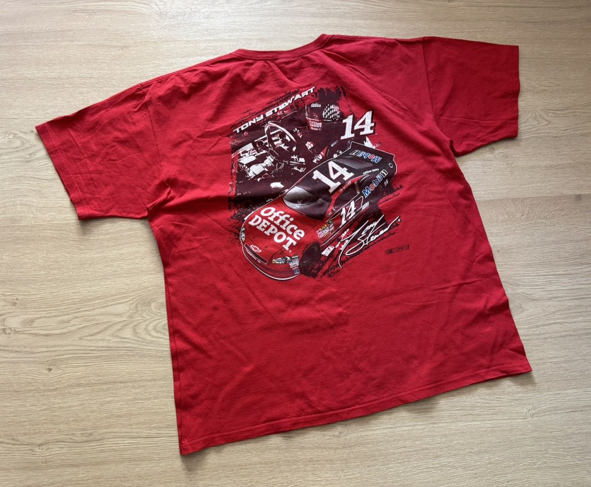 NASCAR Vintage Nascar Tony Stewart Baggy Racing Marlboro T-Shirt Size US XXL / EU 58 / 5 - 3 Thumbnail