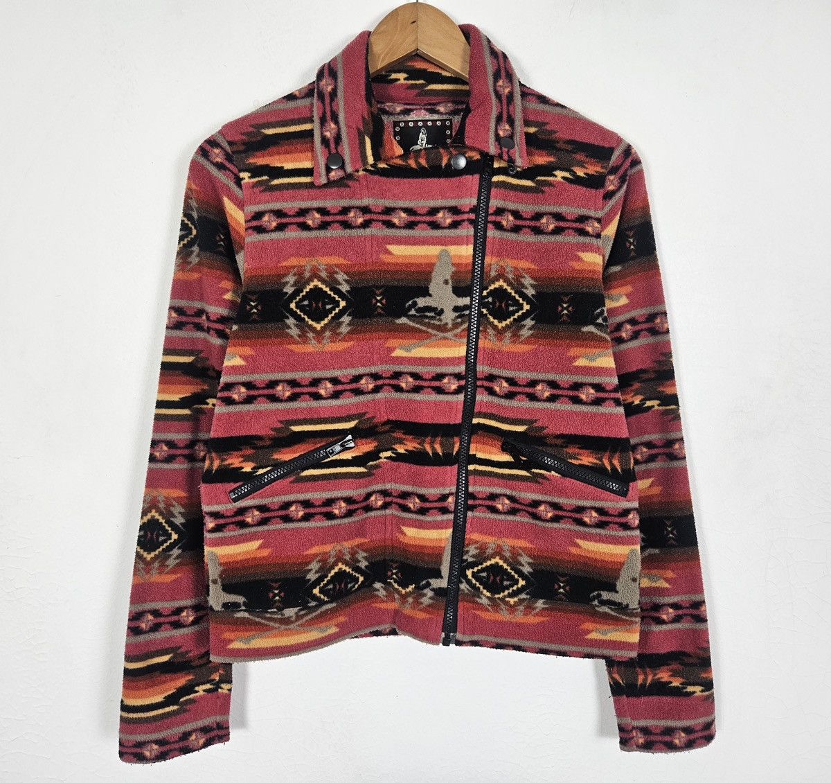 Hysteric Glamour Hysteric Glamour Navajo Aztec Psychedelic Fleece Jacket Size S / US 4 / IT 40 - 3 Thumbnail