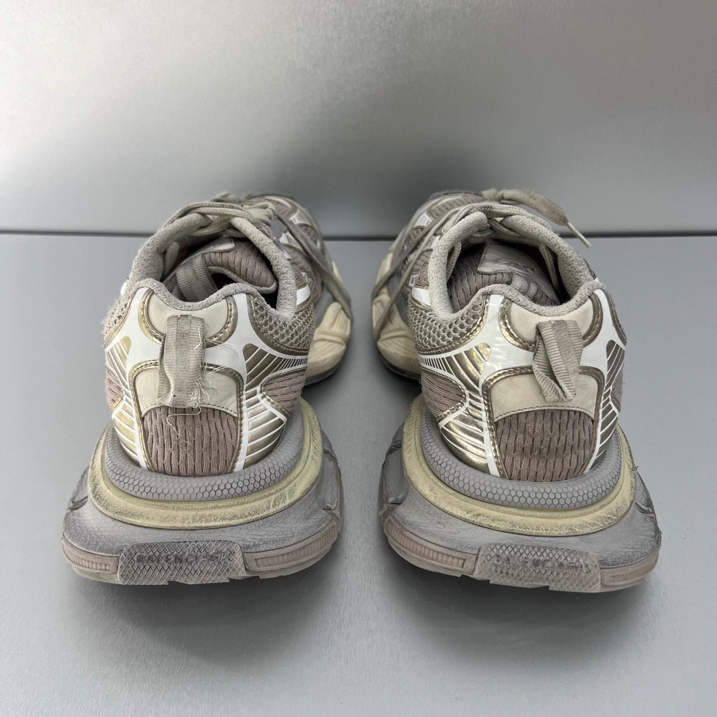 Balenciaga Balenciaga 3XL Light Beige 44 Sneakers D3246 mint Size US 11 / EU 44 - 5 Thumbnail