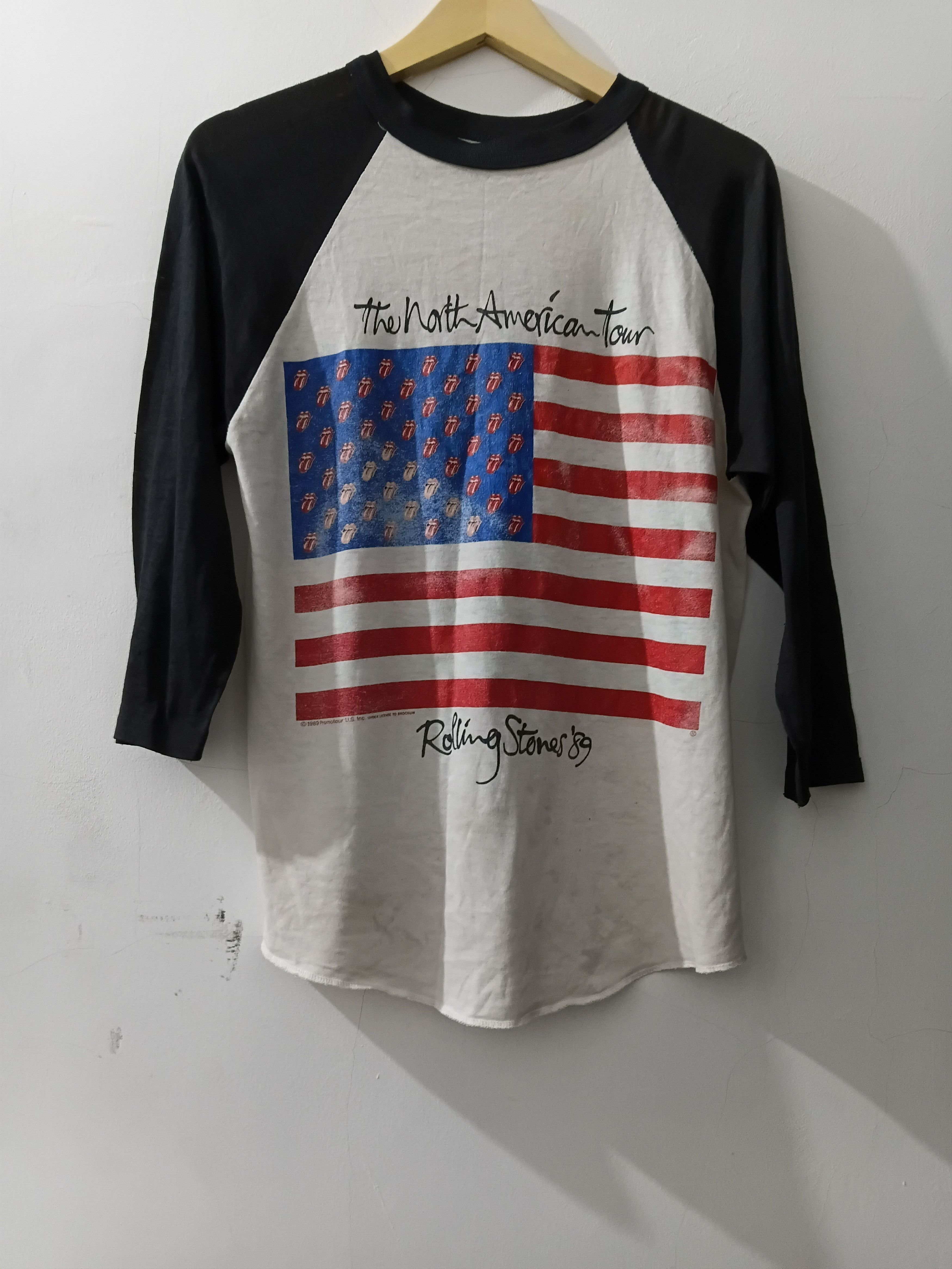Vintage Rare x rolling stones x bandtees x vintage Size US M / EU 48-50 / 2 - 2 Thumbnail