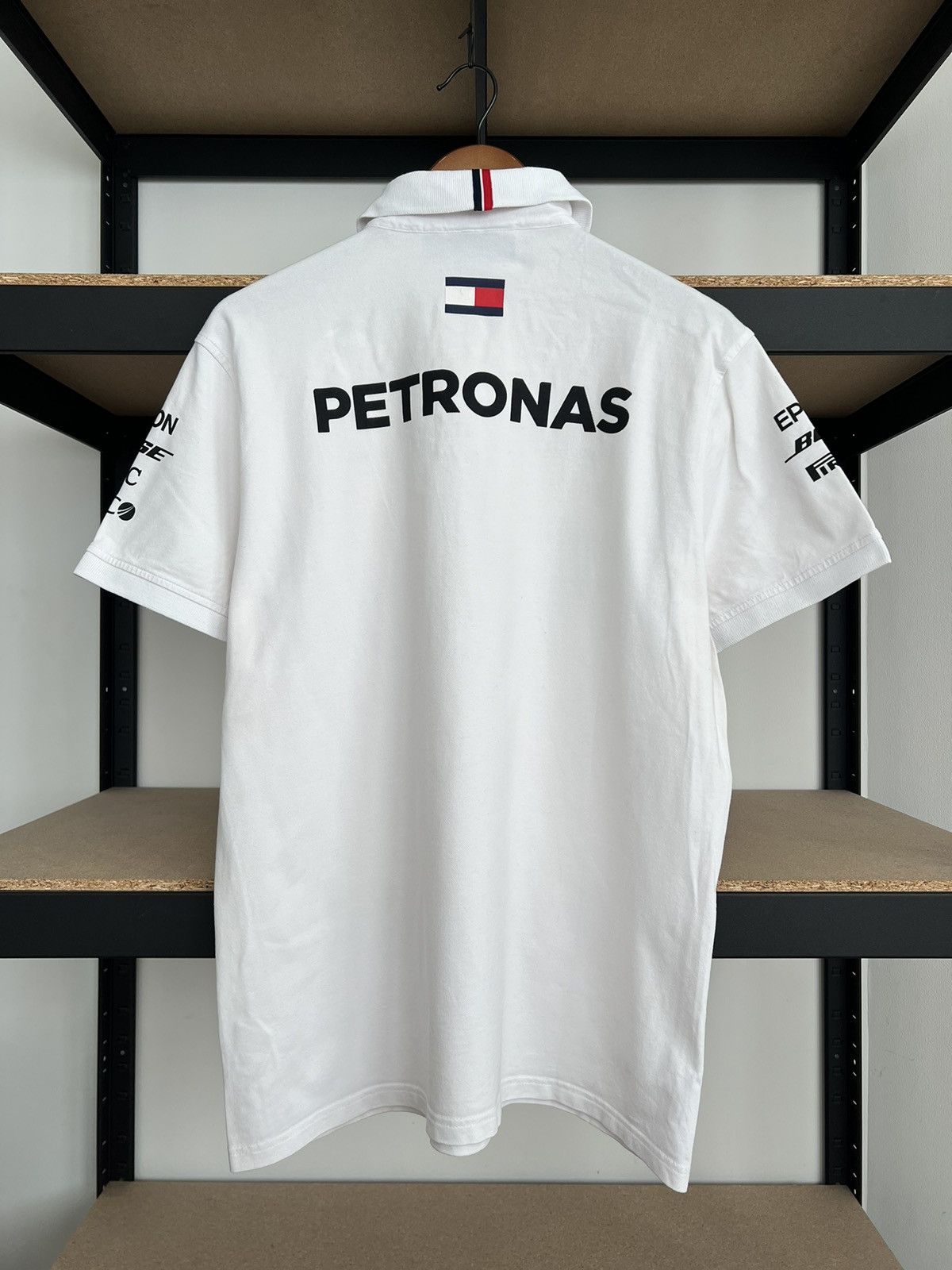 Mercedes-Benz Mercedes Benz AMG Tommy Hilfiger F1 Formula 1 Polo T-shirt Size US L / EU 52-54 / 3 - 2 Thumbnail