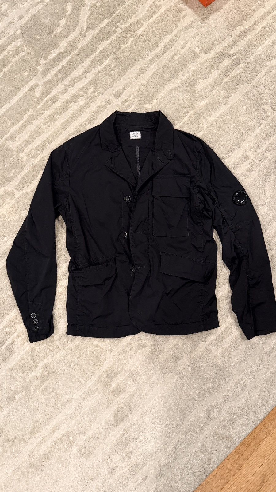 C.P. Company C.P. Company Black Nycra-R Blazer Size XS Size US XS / EU 42 / 0 - 1 Thumbnail