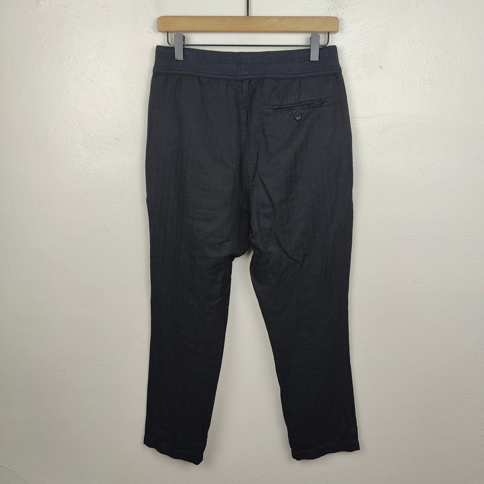 James Perse James Perse Pants Womens 0 XS Black Straight Leg Size 26" / US 2 / IT 38 - 4 Thumbnail
