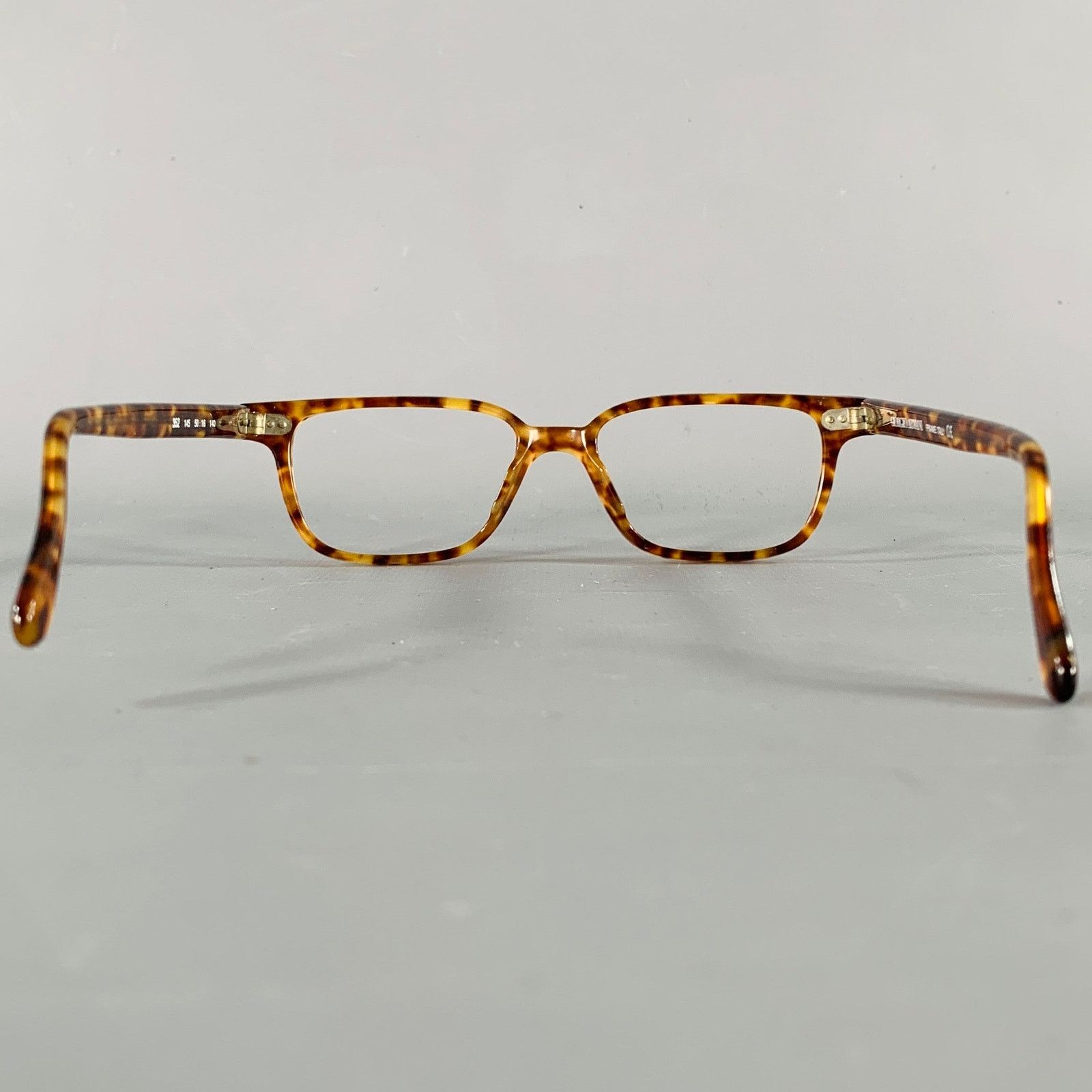 Giorgio Armani GIORGIO ARMANI Brown Tortoiseshell Acetate Frames Size ONE SIZE - 3 Thumbnail