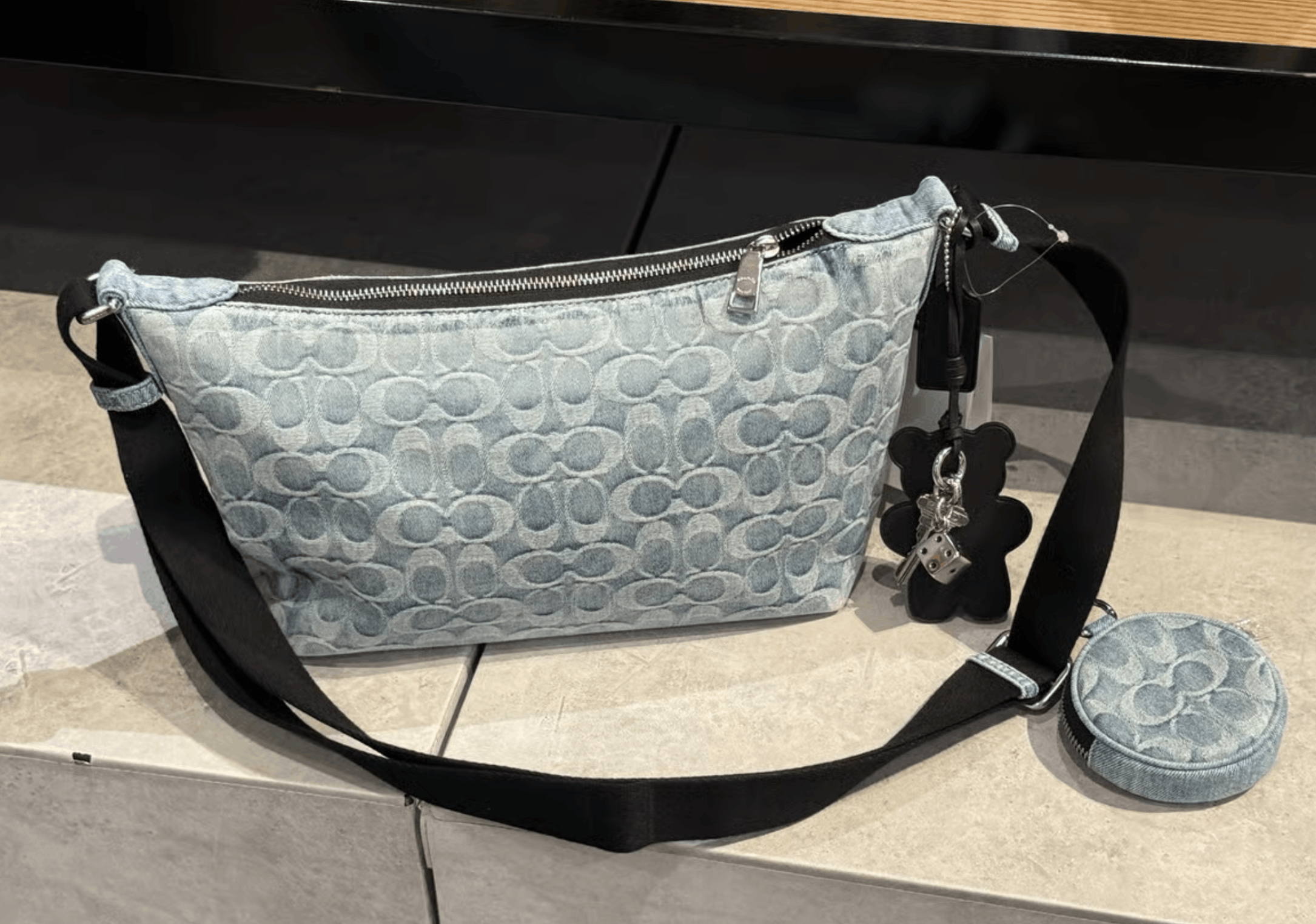 Coach Small Finn Crossbody With Pouch In Loved Signature CDY53 Size ONE SIZE - 1 Thumbnail