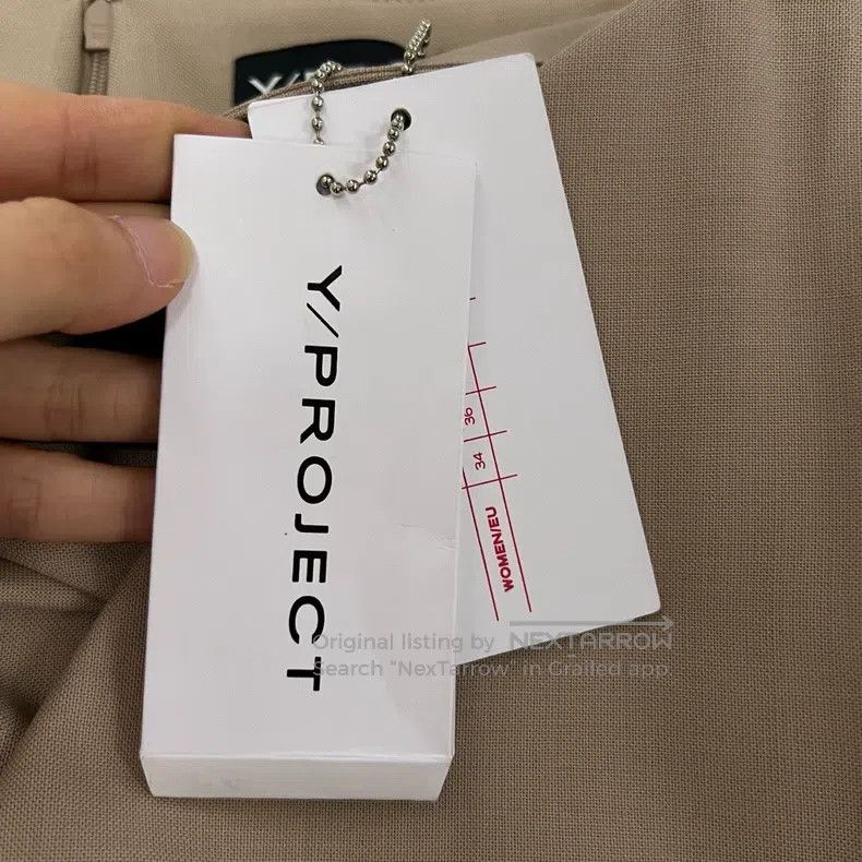 Y/Project Y/PROJECT Size 38 Khaki trousers Size 38" / US 16 / IT 52 - 5 Thumbnail
