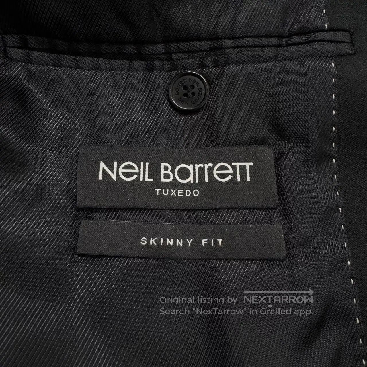 Neil Barrett Neil Barrett Double-Breasted Wool Blazer. Size US M / EU 48-50 / 2 - 2 Thumbnail