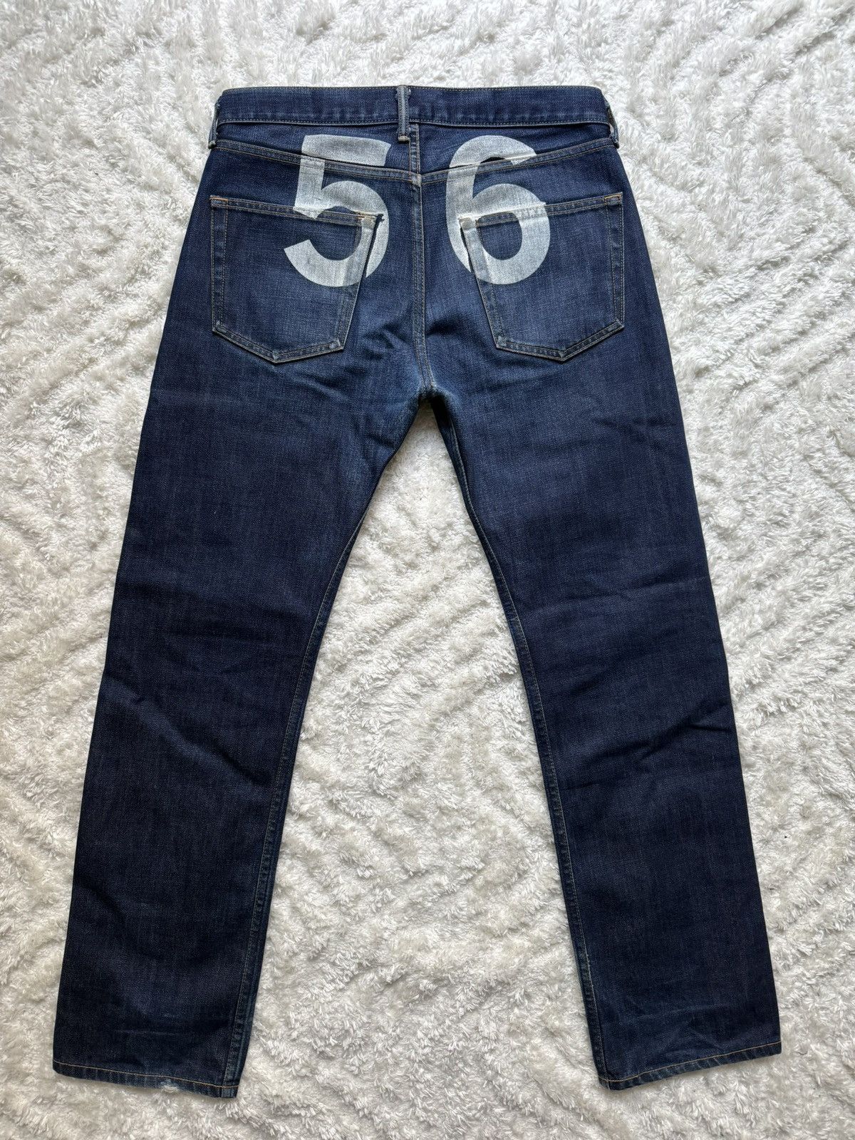 Junya Watanabe junya watanabe comme des Garçons aw2002 "56" denim Size US 31 - 1 Thumbnail