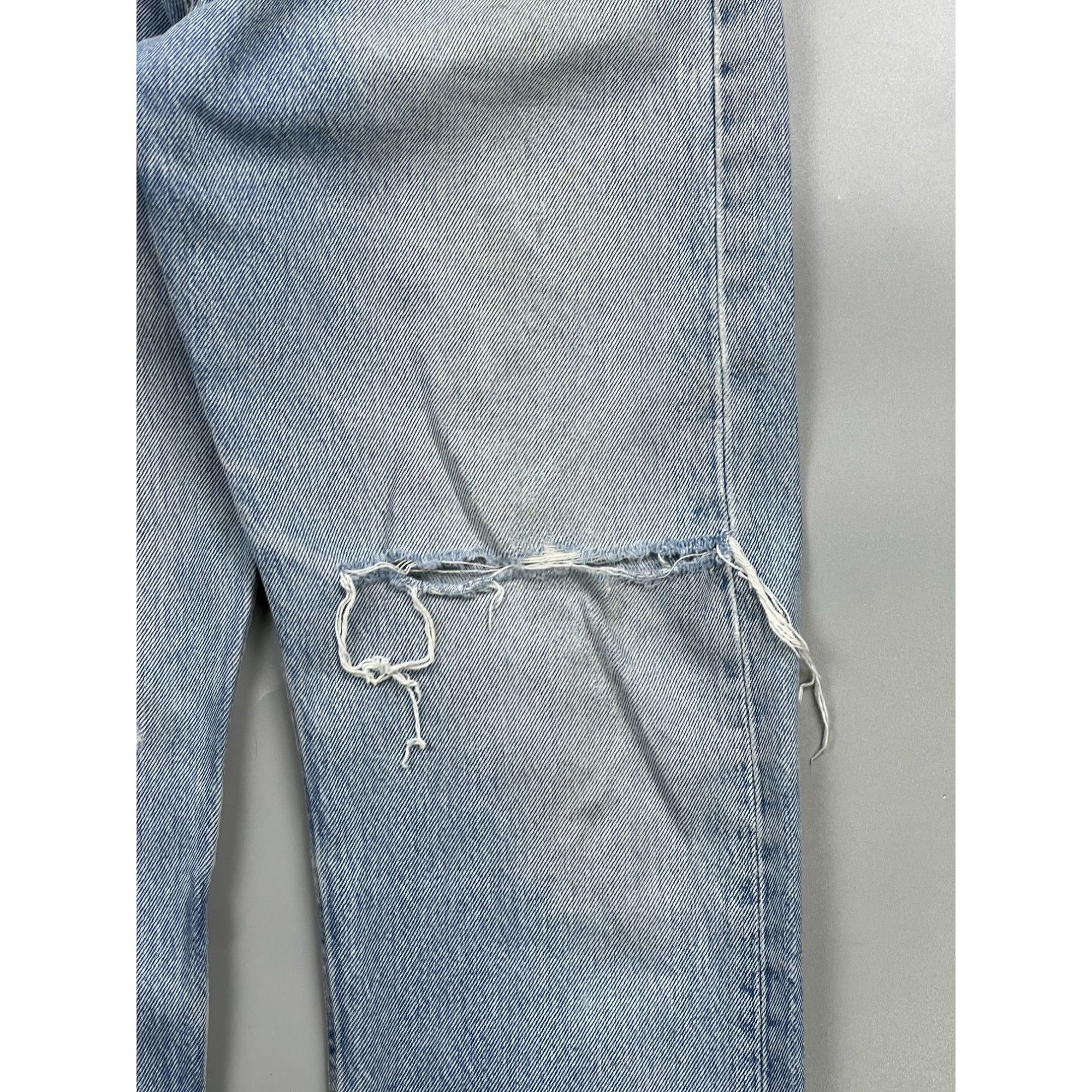 Levi's Levi’s 501 Made in USA Distressed Denim Jeans Pants (Y0902) Size 29" - 3 Thumbnail