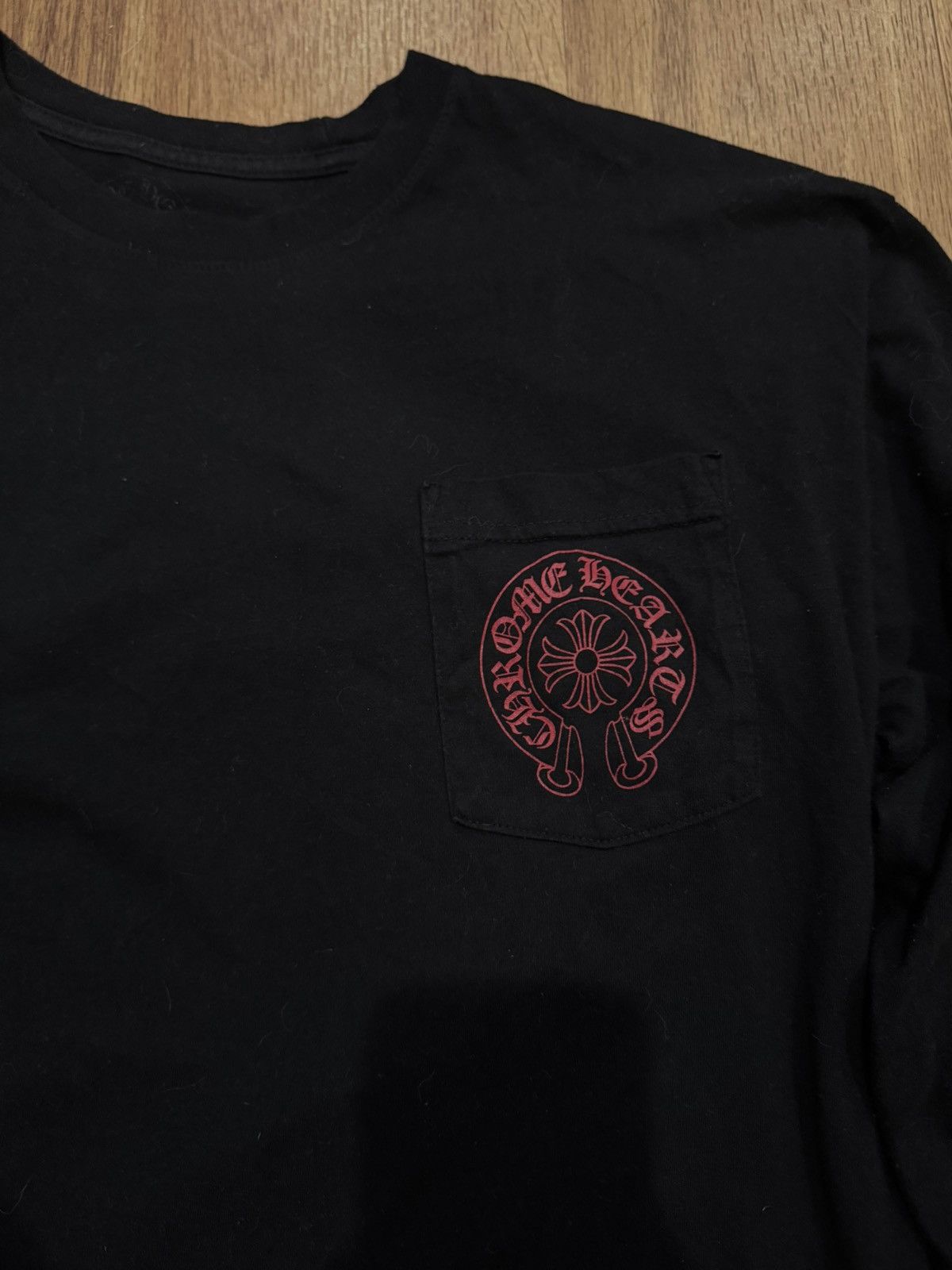 Chrome Hearts Chrome Hearts Staff Tee Red Size US XL / EU 56 / 4 - 4 Thumbnail