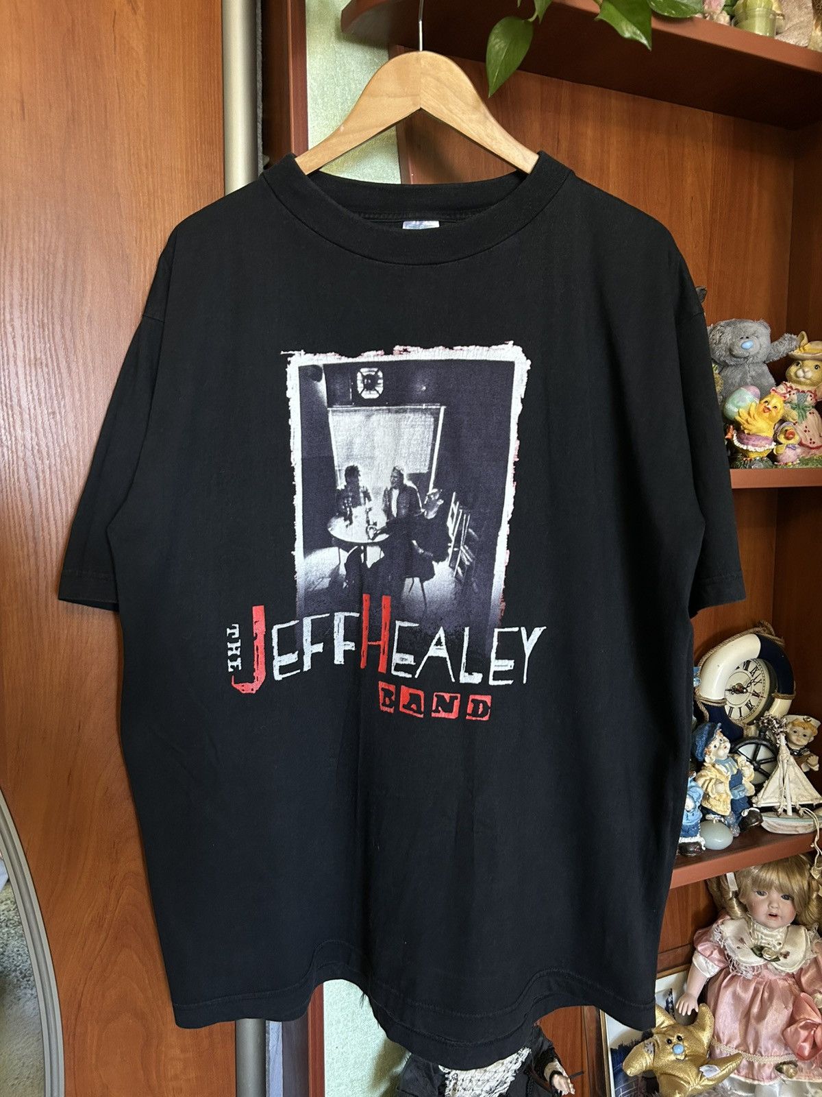 Band Tees × Vintage Vintage The Jeff Healey Band 1995 Tour Band Tee winterland Size US XL / EU 56 / 4 - 1 Thumbnail