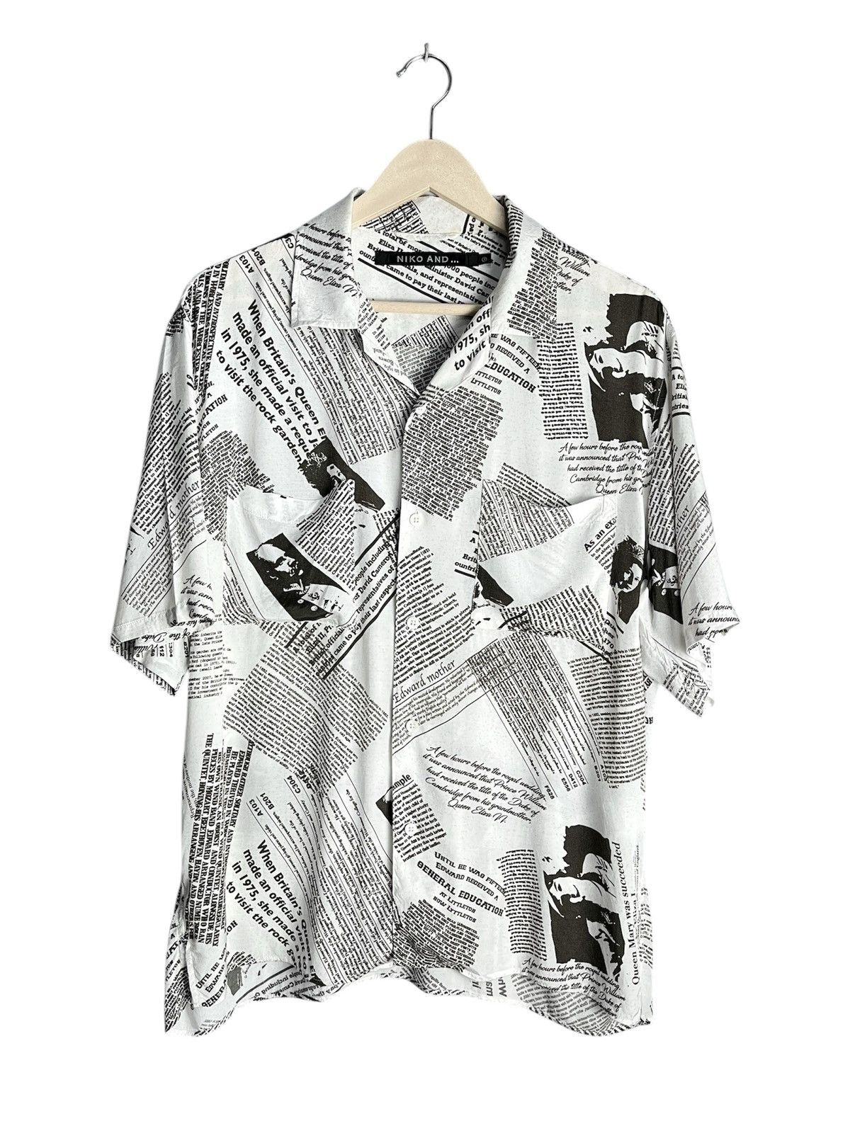 Issey Miyake × Japanese Brand × Tsumori Chisato Niko And … Rayon Shirts Size US L / EU 52-54 / 3 - 1 Thumbnail