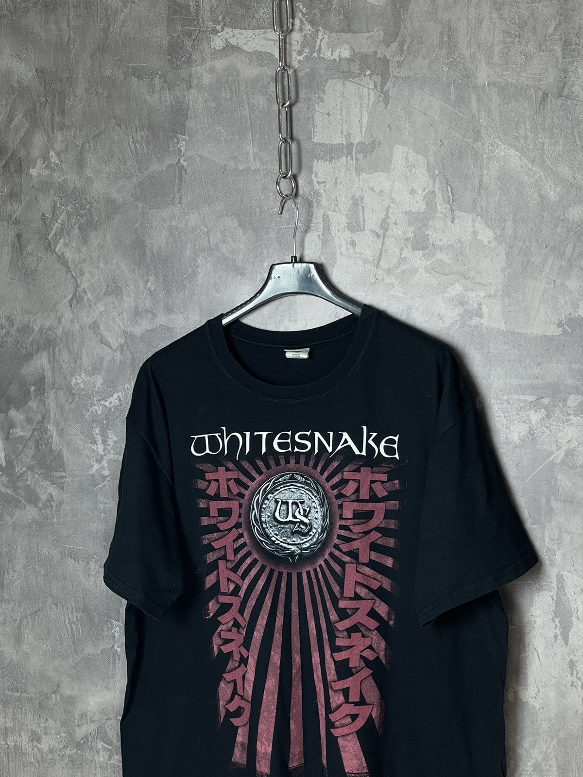 Band Tees Whitesnake Hype tour merch black metal rock snake graphic Size US XL / EU 56 / 4 - 8 Thumbnail