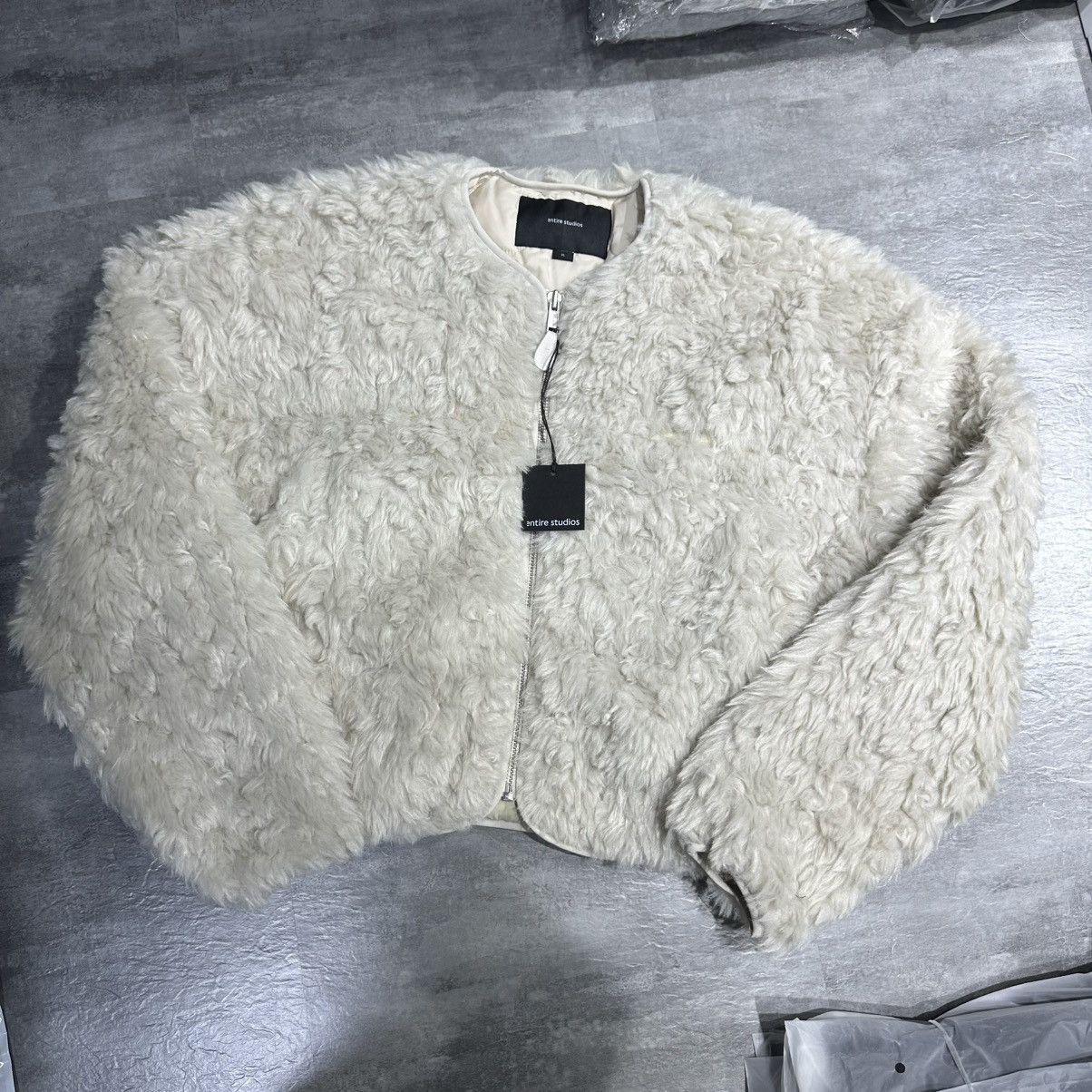Entire Studios Entire Studios Shaggy Overcoat Elm Size US XL / EU 56 / 4 - 2 Thumbnail