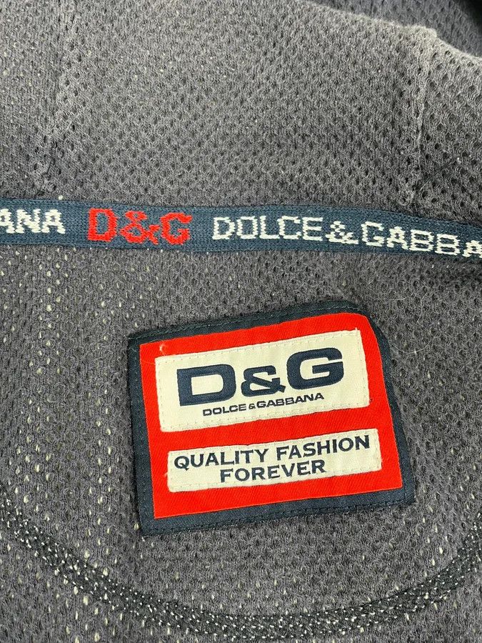Dolce & Gabbana AW2007 Dolce & Gabbana Grey Royal College Zip-up Hoodie Size US M / EU 48-50 / 2 - 11 Thumbnail