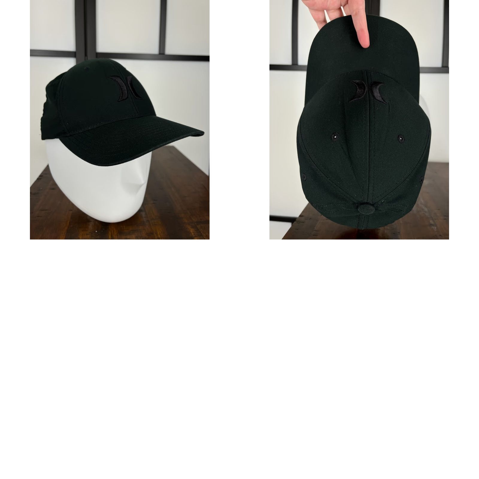 Hurley Hurley Hat Cap Fitted Adult Small Medium Green FlexFit Baseball Cap Men XS? Size ONE SIZE - 8 Thumbnail