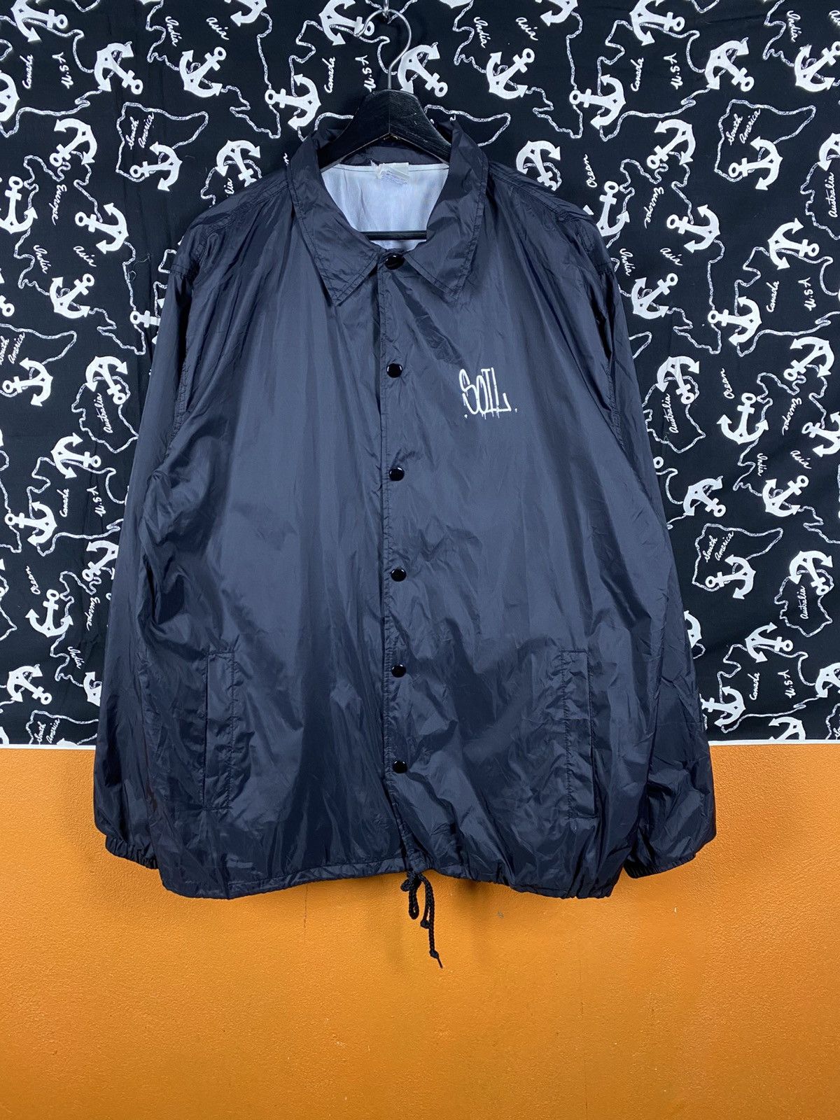 Japanese Brand OK Limited Sazabys Coach Jacket Nylon Streetwear Size US XL / EU 56 / 4 - 3 Thumbnail