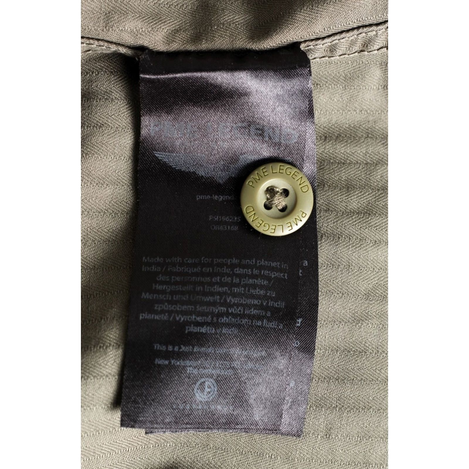 Vintage PME Legend AVIATOR Overshirt Jacket Men XXL Olive Logo Casual All Seasons Regular Fit Mid-Length Jacket Mens Size US XXL / EU 58 / 5 - 7 Thumbnail