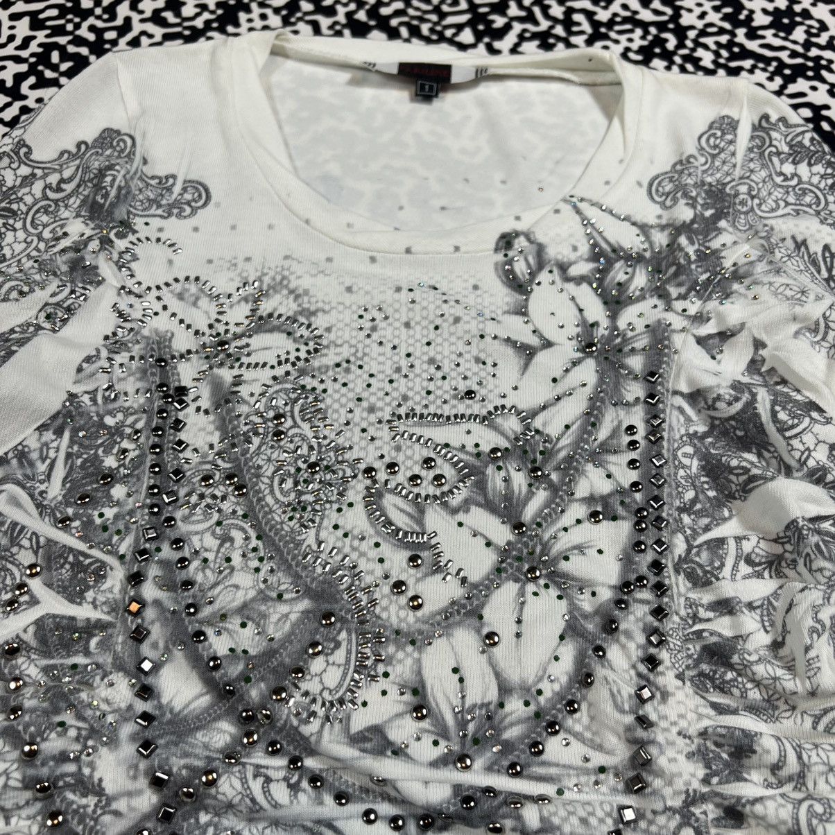 Japanese Brand Vintage Y2K Japanese Flower Abstract Sexy Style Mini Dress Size S / US 4 / IT 40 - 11 Thumbnail