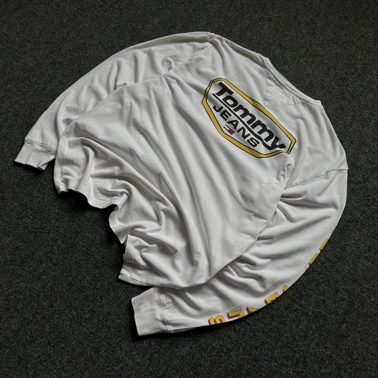 Tommy Jeans VTG Mans Tommy Jeans Size M Y2K Long-sleeve T-shirts Cotton Size US M / EU 48-50 / 2 - 4 Thumbnail