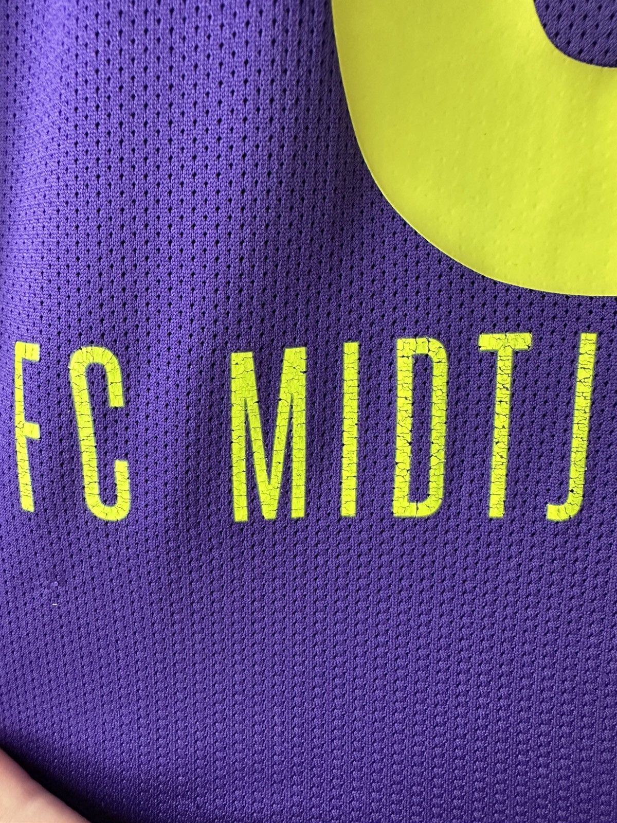 Nike 2016 Nike Midtjylland Away #3 Tim Sparv jersey shirt Size US S / EU 44-46 / 1 - 12 Thumbnail