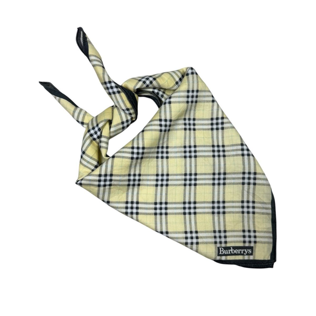 Burberry Vintage Burberrys Handkerchief, Bandana, Neckerchief Size ONE SIZE - 3 Thumbnail