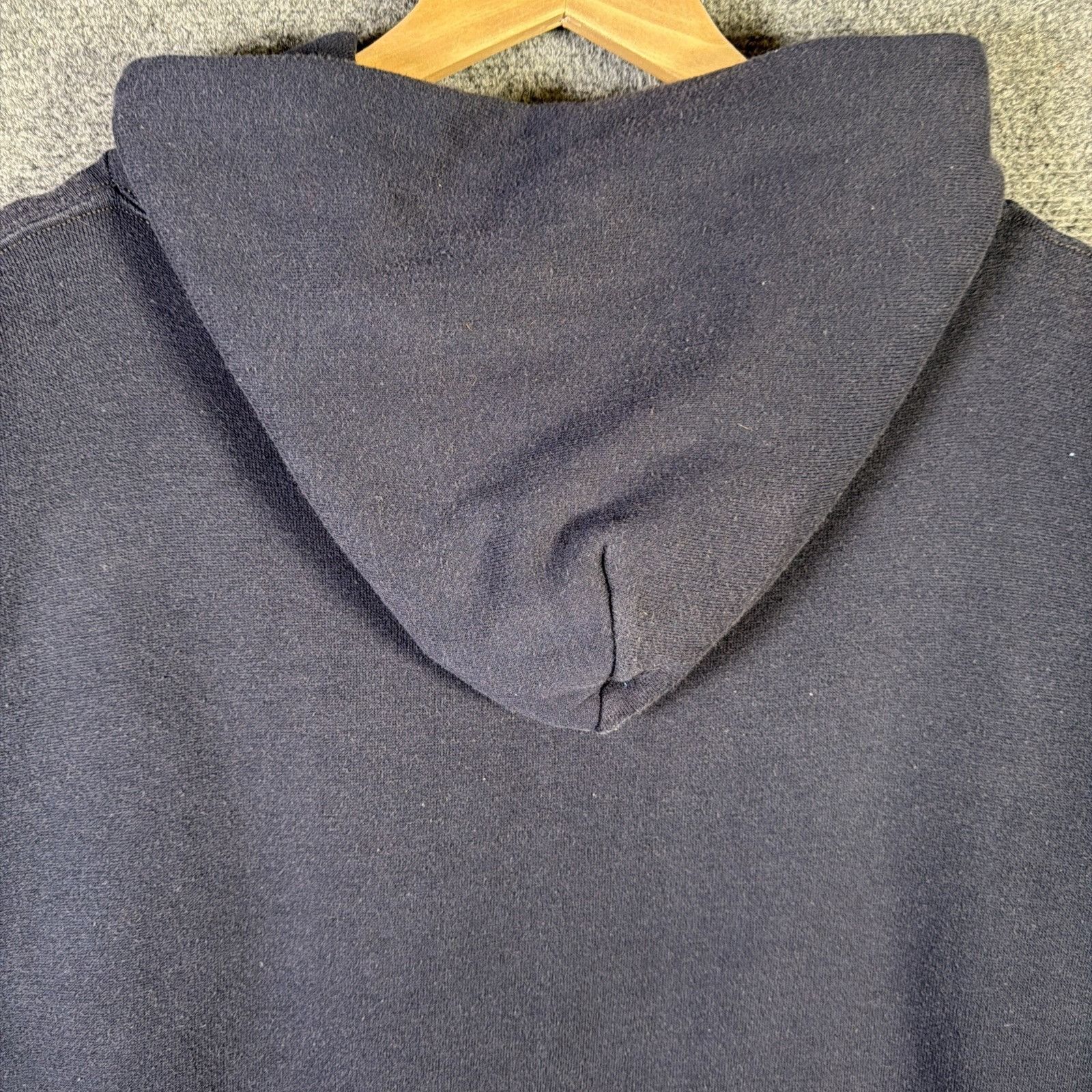 Russell Athletic True Vintage Hoodie Mens Medium Navy 70s Blank Russell Size US M / EU 48-50 / 2 - 9 Thumbnail