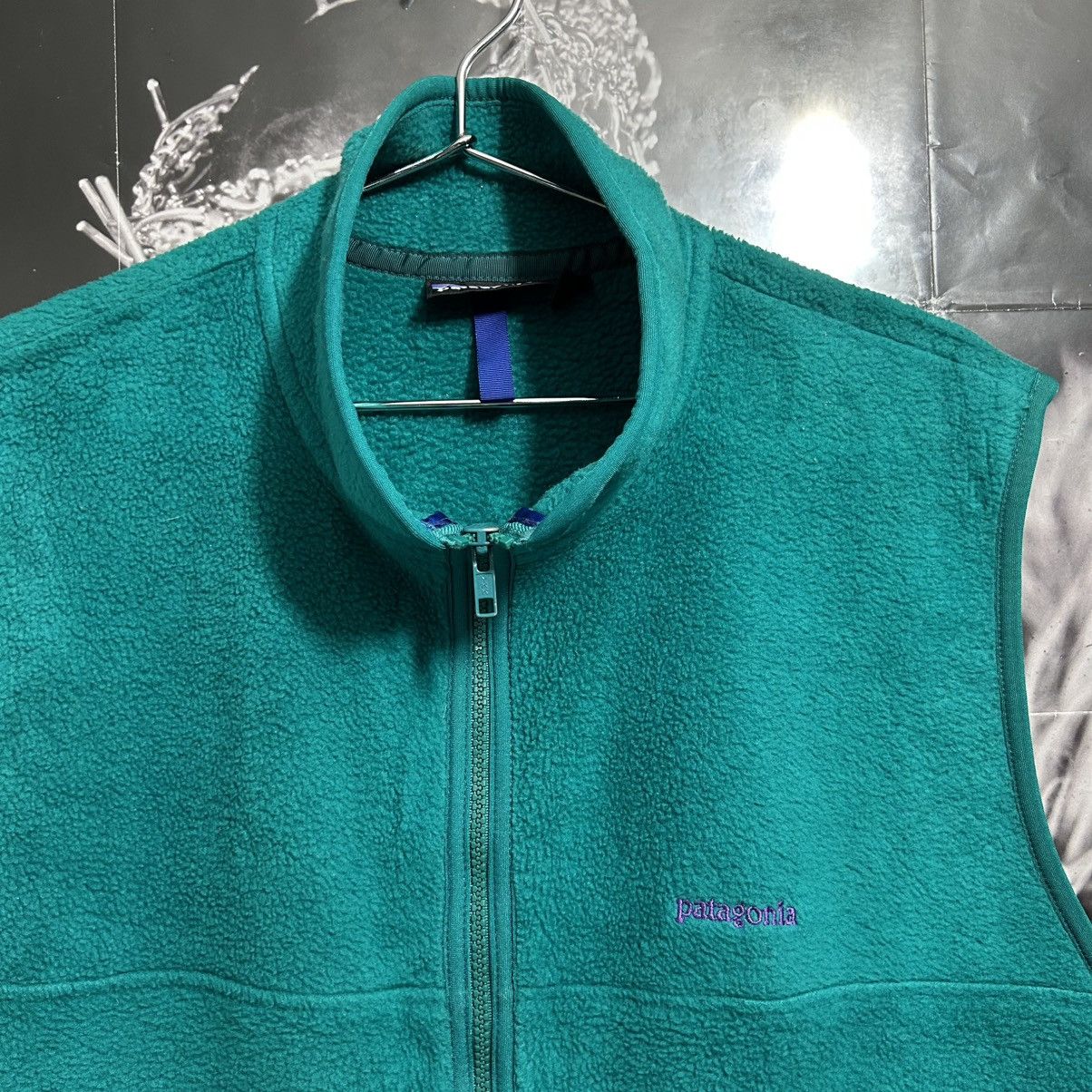 Patagonia × Vintage PATAGONIA VEST FLEECE VINTAGE 1998 Size US L / EU 52-54 / 3 - 3 Thumbnail