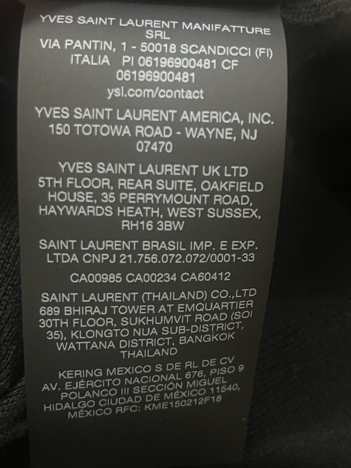 Saint Laurent Paris Fine-Gauge Crew Sweater Sz L Size US L / EU 52-54 / 3 - 10 Thumbnail