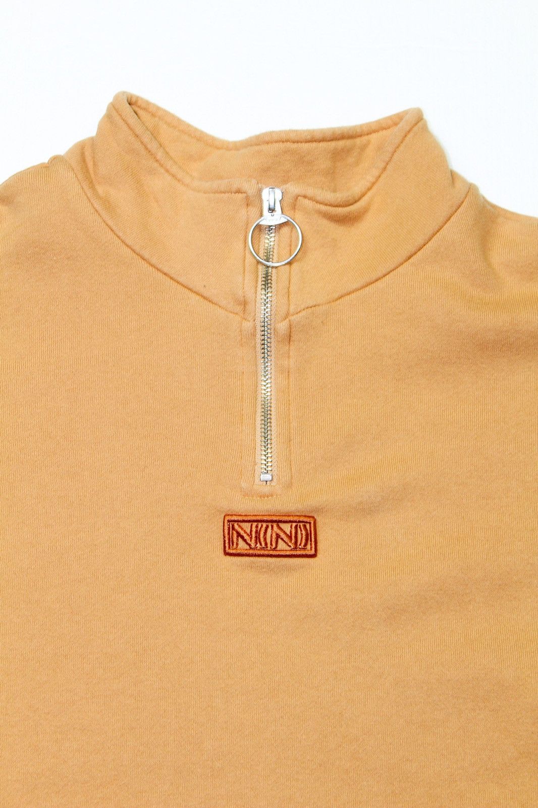 Number (N)ine Logo Half Zip Sweatshirt Size US L / EU 52-54 / 3 - 2 Thumbnail