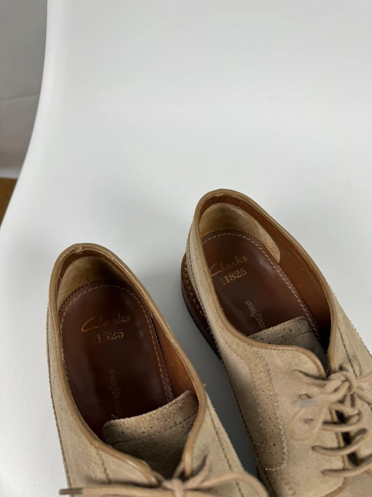 Clarks Clarks Craftmaster Suede Derby Shoes Brogue size UK9.5 Size US 10.5 / EU 43-44 - 8 Thumbnail