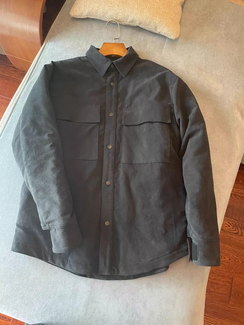 Fear of God Fear of God 6th Suede Cotton Jacket - dmc Size US S / EU 44-46 / 1 - 1 Thumbnail