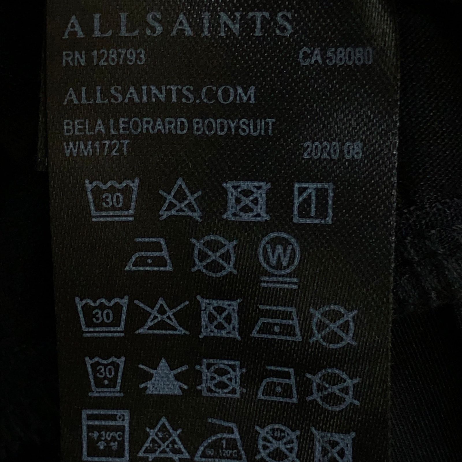 Allsaints ALLSAINTS All Saints Size 0 Bodysuit Bela Leopard Top Black Size XS / US 0-2 / IT 36-38 - 14 Thumbnail