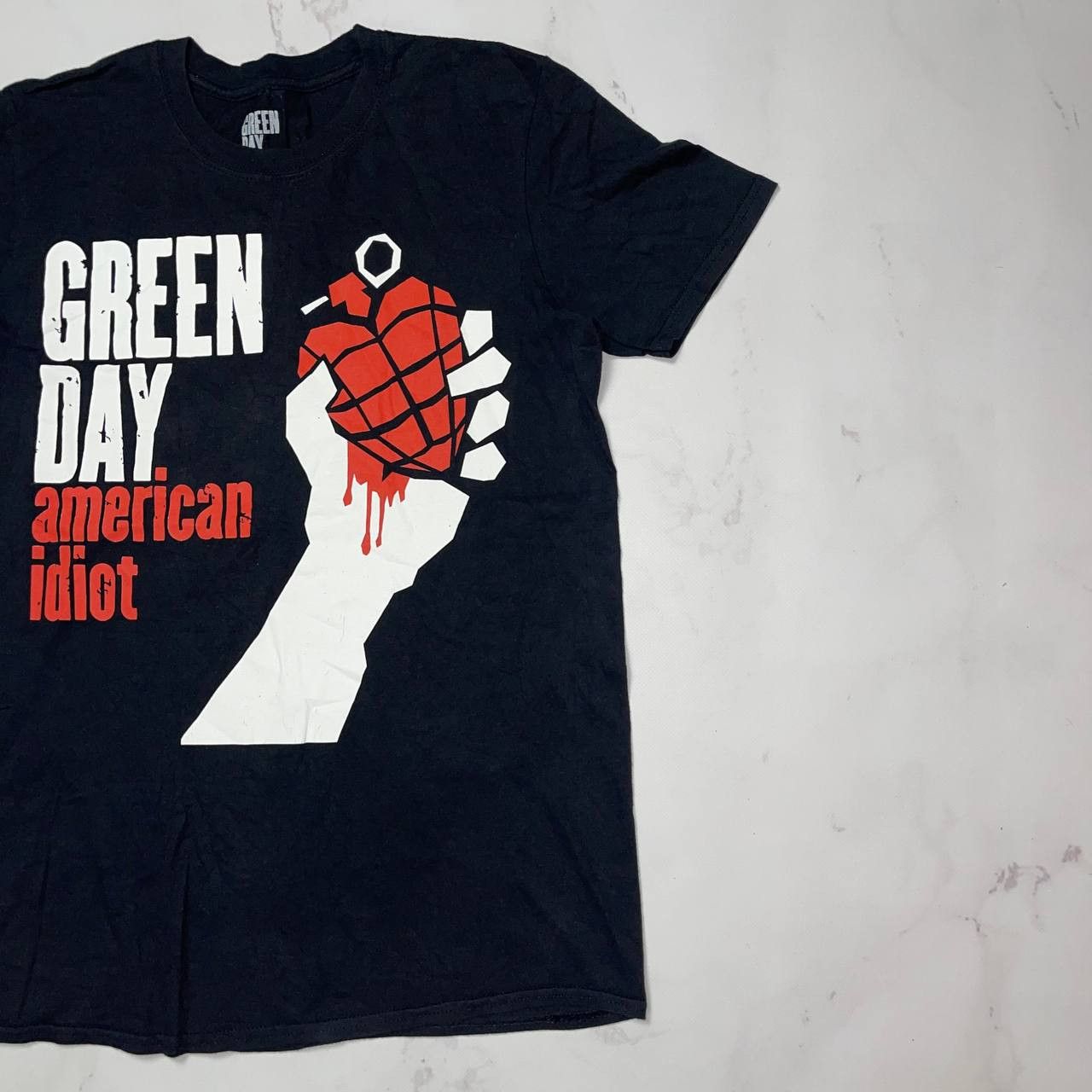 Vintage Green Day American Idiot Vintage T-Shirt Black Sz M Wmn Size US M / EU 48-50 / 2 - 3 Thumbnail