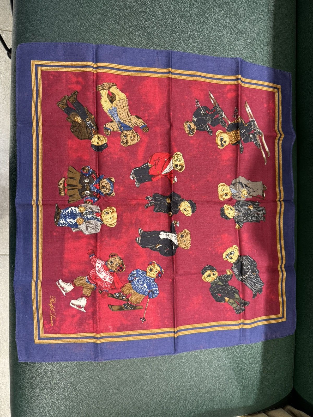 Burberry × Givenchy × Versace Vintage Scarf (100% cotton) Size ONE SIZE - 15 Thumbnail