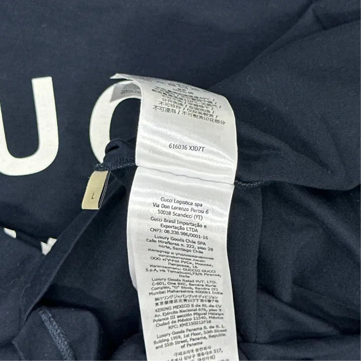 Gucci Gucci Gucci Lido 1921 Short Sleeve T-Shirt -2506 Size US L / EU 52-54 / 3 - 3 Thumbnail