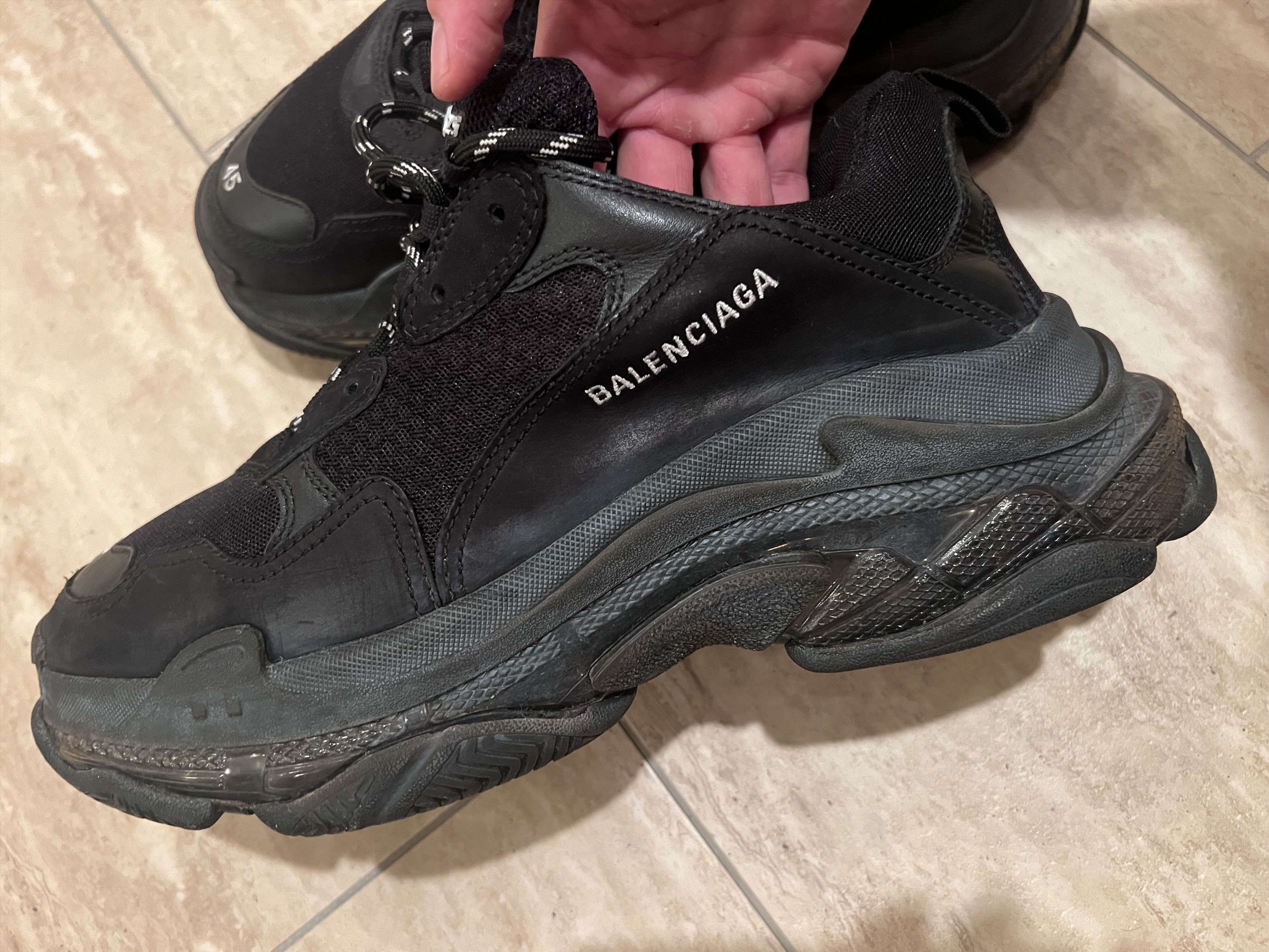 Balenciaga balenciaga tripple s shoes Size US 12 / EU 45 - 3 Thumbnail