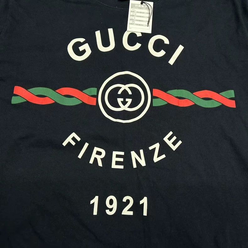 Gucci Gucci Rope Logo Short Sleeve T-shirt-2508 Size US XL / EU 56 / 4 - 3 Thumbnail