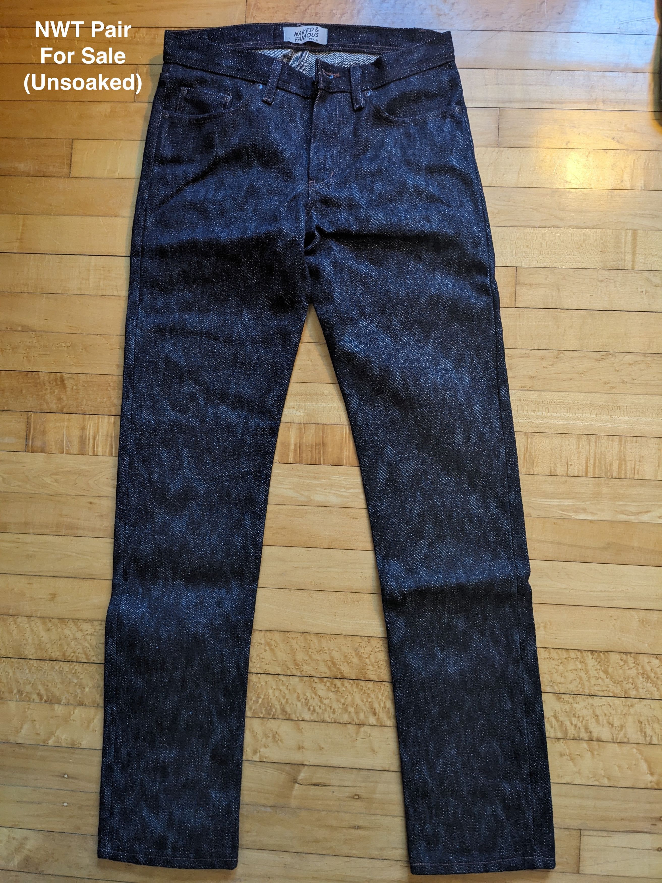 Naked & Famous Naked & Famous King of Slub Weird Guy 31 Size US 31 - 2 Thumbnail