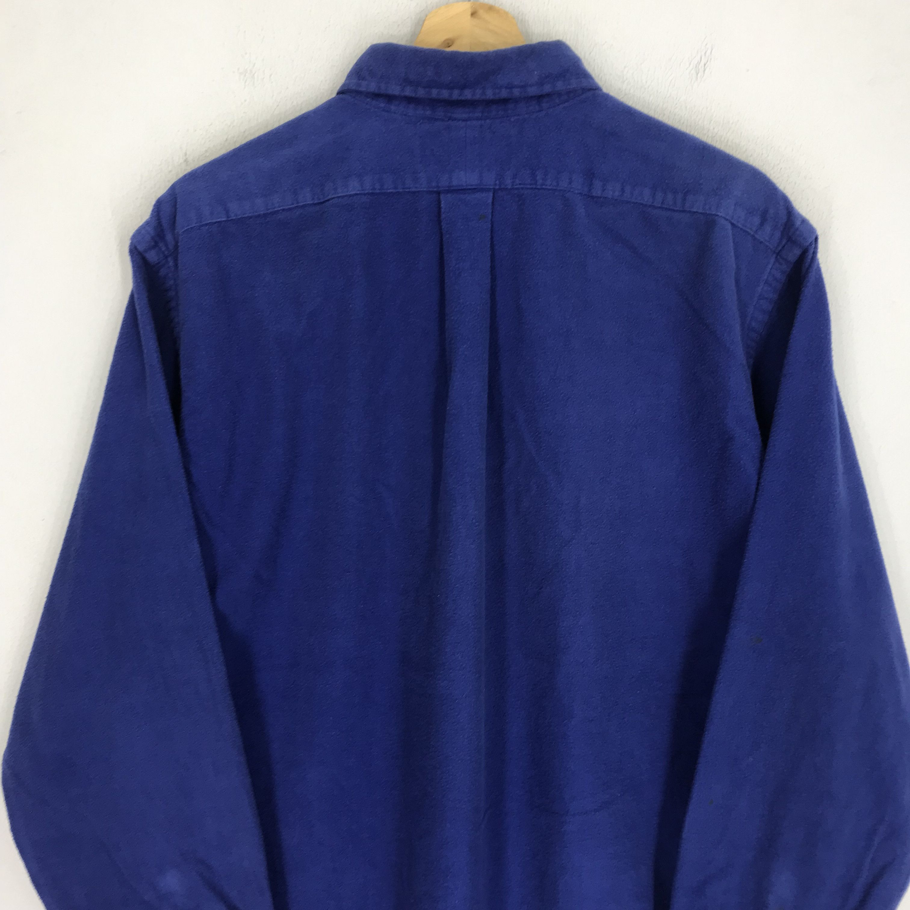 Polo Ralph Lauren Vintage Ralph Lauren Blue Casual Shirt Large Polo Pony Size US L / EU 52-54 / 3 - 4 Thumbnail