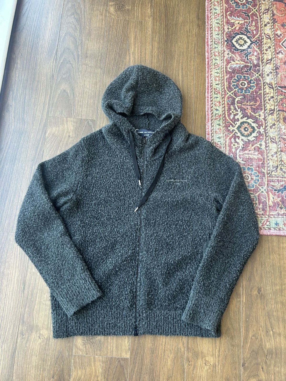 Comme des Garcons Homme Comme des garcons homme knited hoodie Size US M / EU 48-50 / 2 - 1 Thumbnail