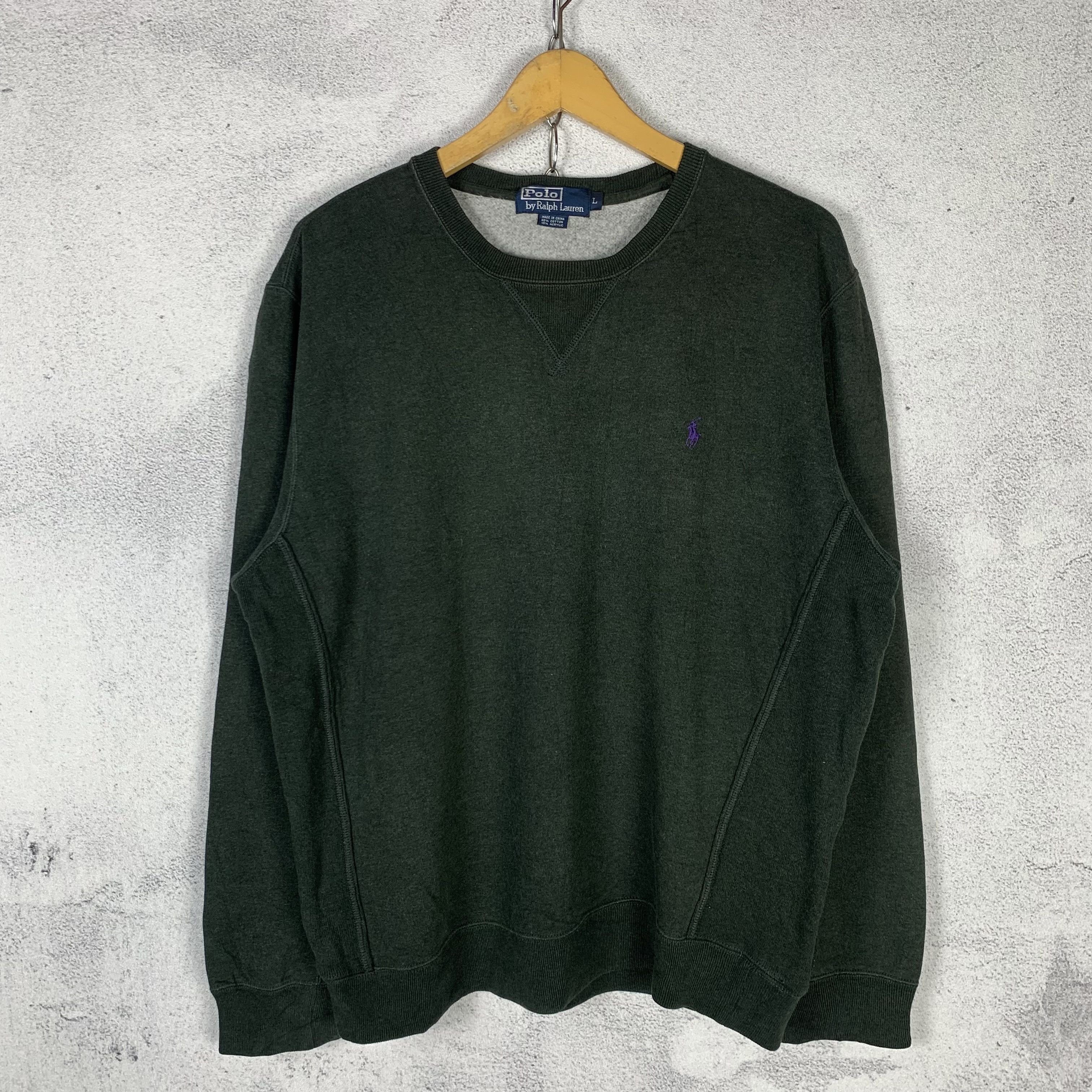 Polo Ralph Lauren Vintage Polo Ralph Lauren Sweatshirt Crewneck Size US M / EU 48-50 / 2 - 2 Thumbnail