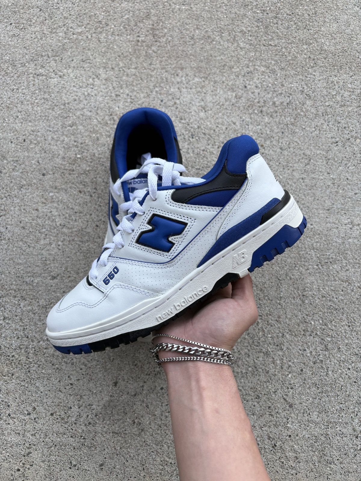 New Balance 2020 New Balance 550 “White Blue” Men’s Size 8 Size US 8 / EU 41 - 1 Thumbnail