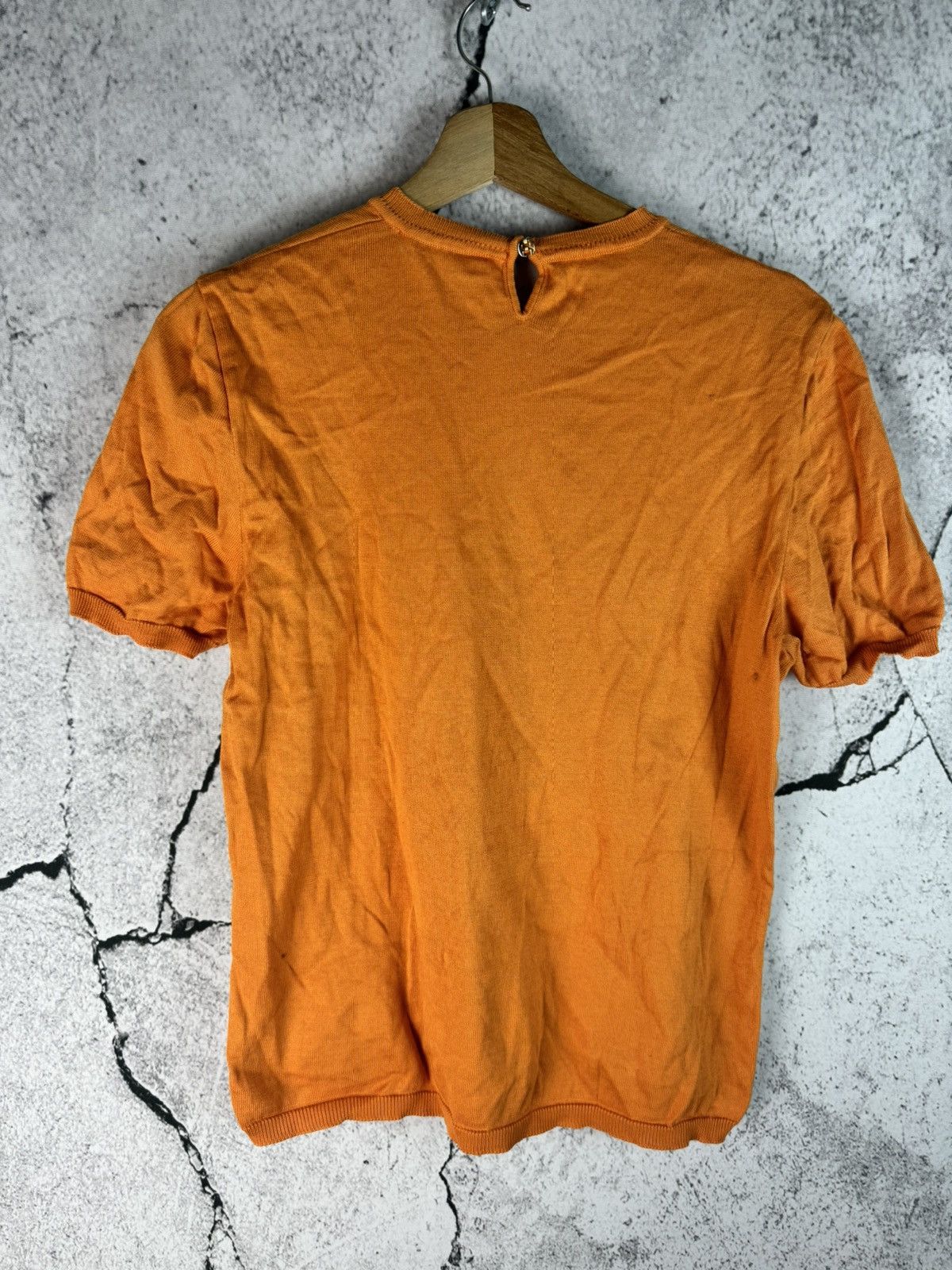 Designer × Salvatore Ferragamo Salvatore Ferragamo Italian Designer Sweater tshirt Size L / US 10 / IT 46 - 2 Thumbnail