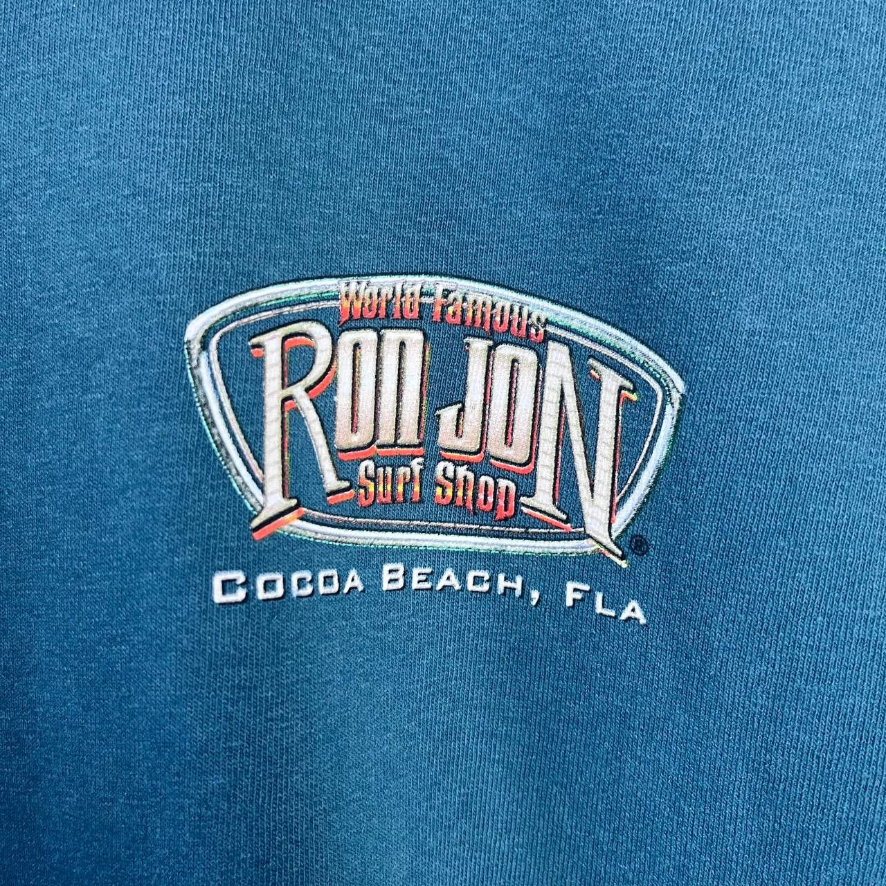 Ron Jon Surf Shop Vintage 90s Ron Jon Surf Shop Tshirt Size L Size US L / EU 52-54 / 3 - 7 Thumbnail
