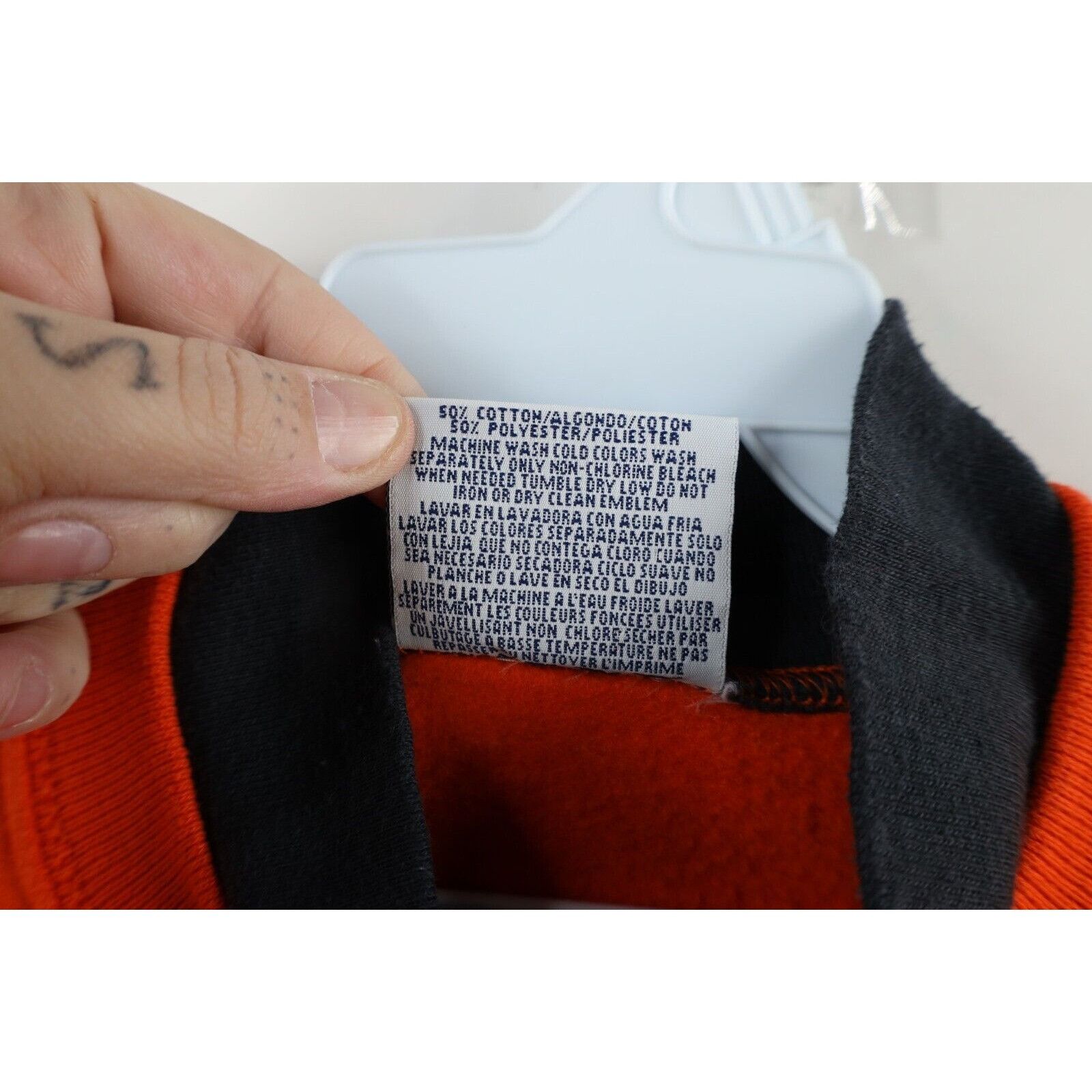 Vintage Vintage 90s Streetwear Halloween Bear Witch Sweatshirt Size L / US 10 / IT 46 - 10 Thumbnail
