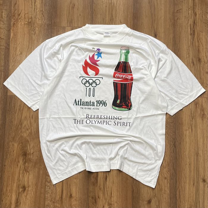 Vintage Vintage Rare 1992-1996 Atlanta Coca-Cola Olympic T-Shirt