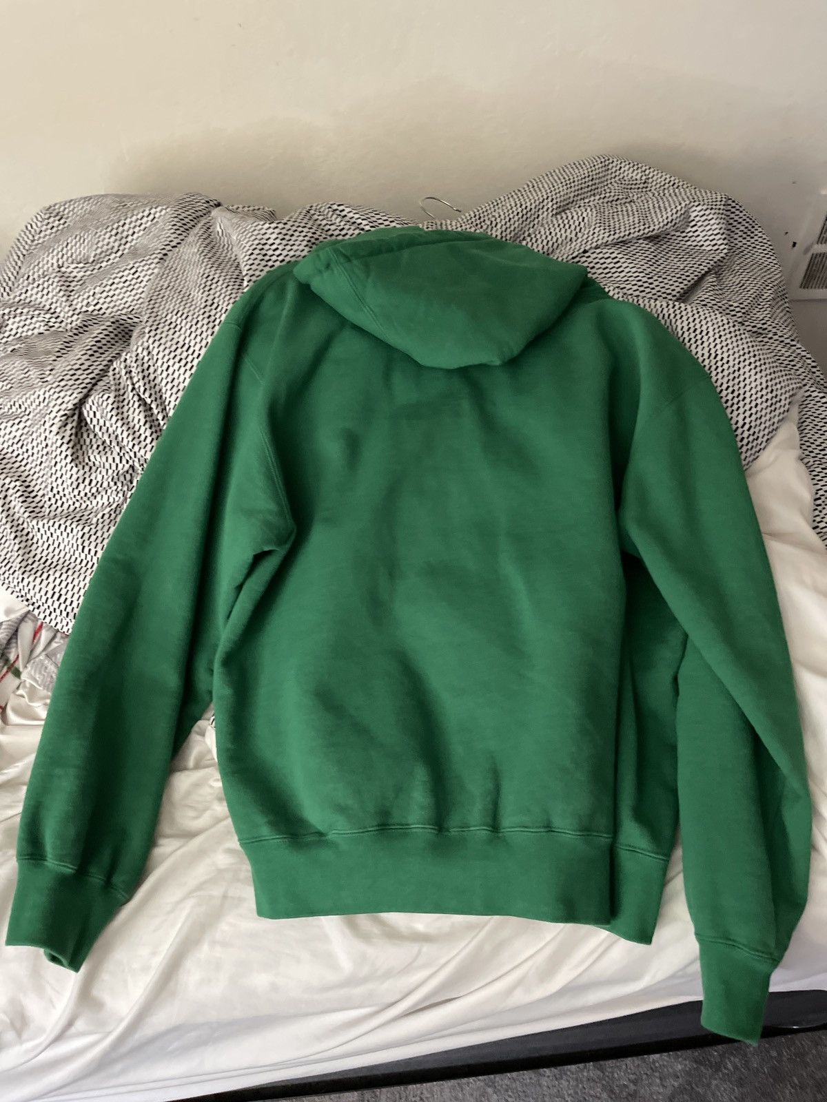 Supreme Supreme Collegiate Patchwork Hoodie - Green Size US M / EU 48-50 / 2 - 2 Thumbnail