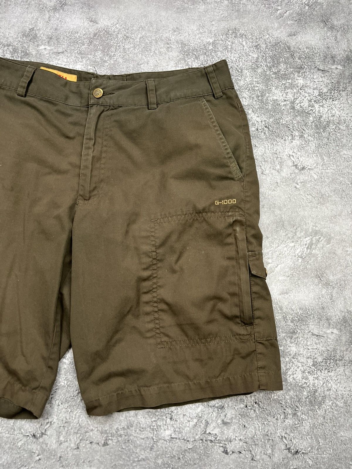 Fjallraven Fjallraven Brown Shorts G-1000 Mens Gorpcore Size US 32 / EU 48 - 2 Thumbnail